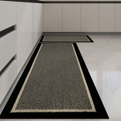 MATIVRA - Washable Non-Slip Kitchen Mat Set for Safer Footing
