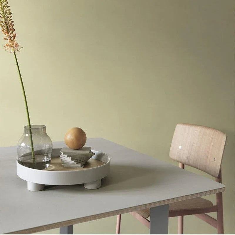VARELUNE - Round Wood Tray for a Composed Coffee Table Display
