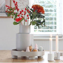 VARELUNE - Round Wood Tray for a Composed Coffee Table Display