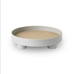 VARELUNE - Round Wood Tray for a Composed Coffee Table Display