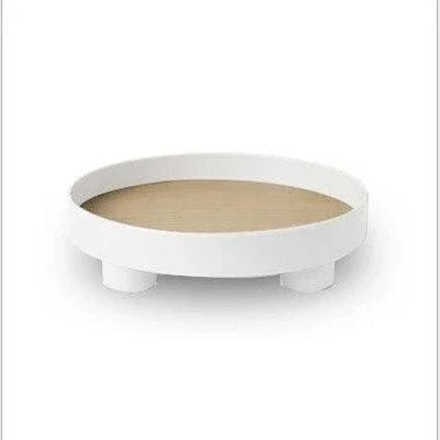 VARELUNE - Round Wood Tray for a Composed Coffee Table Display