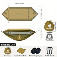AERIVYN - 3-in-1 Camping Hammock for Sheltered Rest