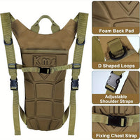 KELVORA - 3-Liter Hydration Backpack for Hands-Free Adventures