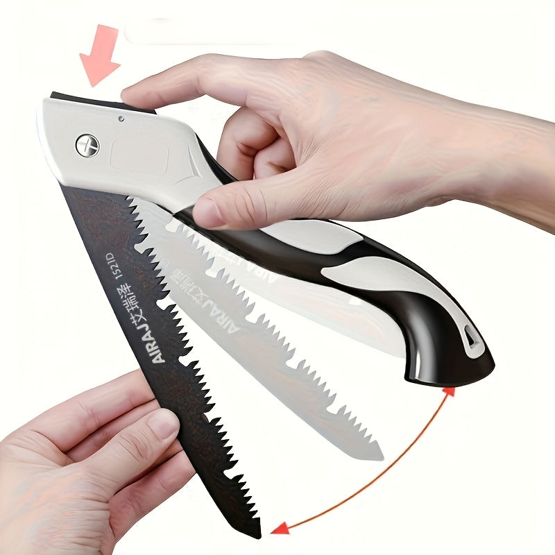 KERVANO - Folding Wood Saw for Controlled Cord-Free Cutting
