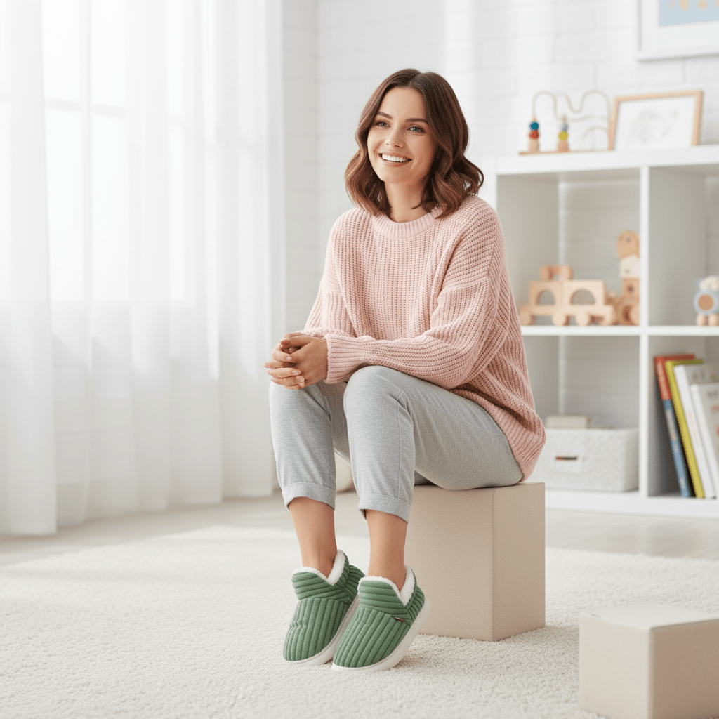HEATSOFT - Thermal House Slippers for Warmth and Support