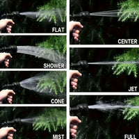 HYDROFLEX – High-Pressure Garden Hose with Nozzle