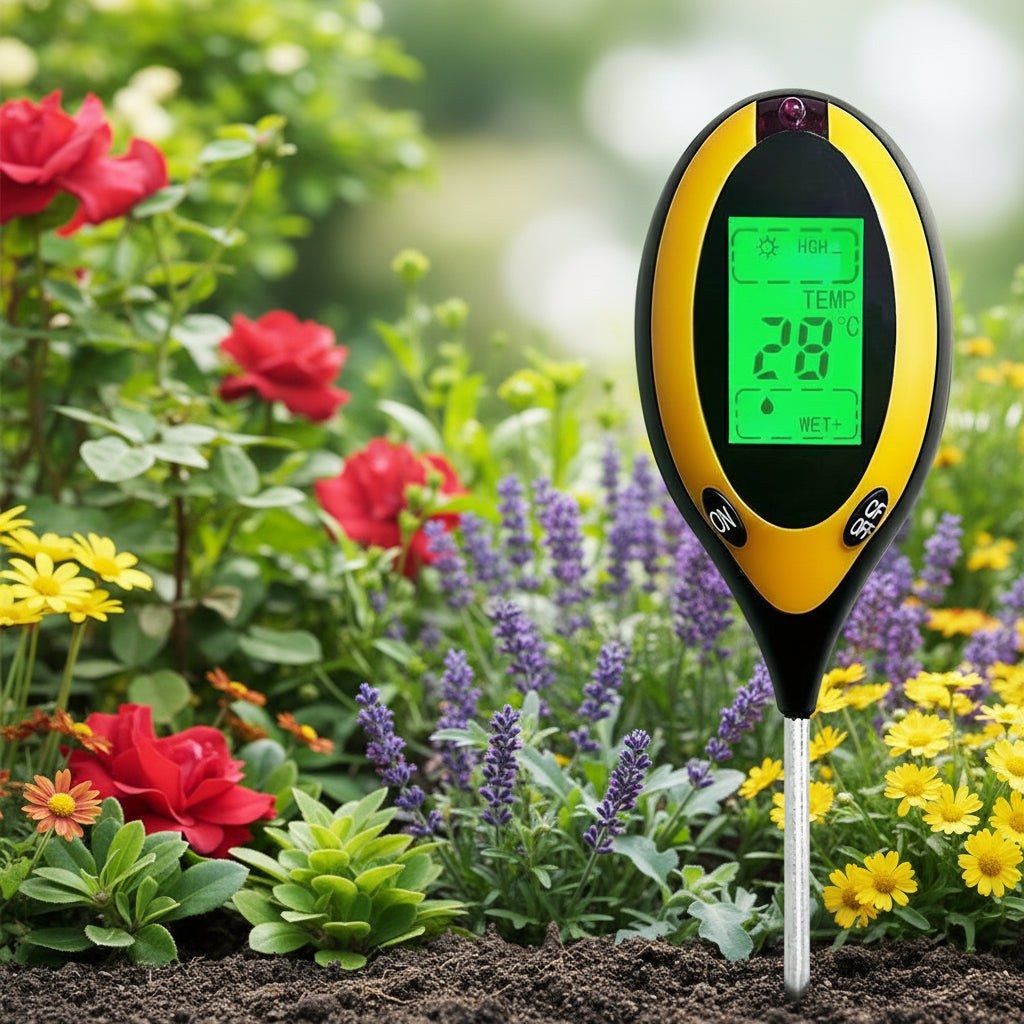 SOILMASTER – 4-in-1 Professional Soil Moisture Meter