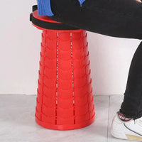FOLDARA - Sculptural Folding Stool for Statement Seating Anywhere