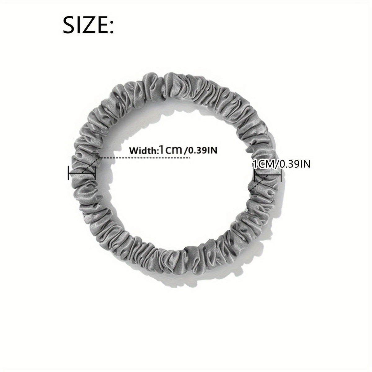 TRESYVA - Silk Scrunchie Set for Gentle, Friction-Reducing Styling