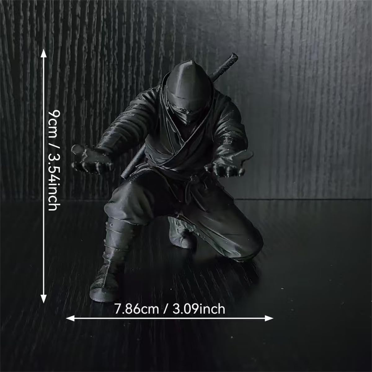 INKURAI - 3D-Printed Samurai Pen Holder for a Striking, Tidy Desk