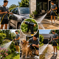 AQUAFORCE - Adjustable Water Blaster for Easier Outdoor Cleaning