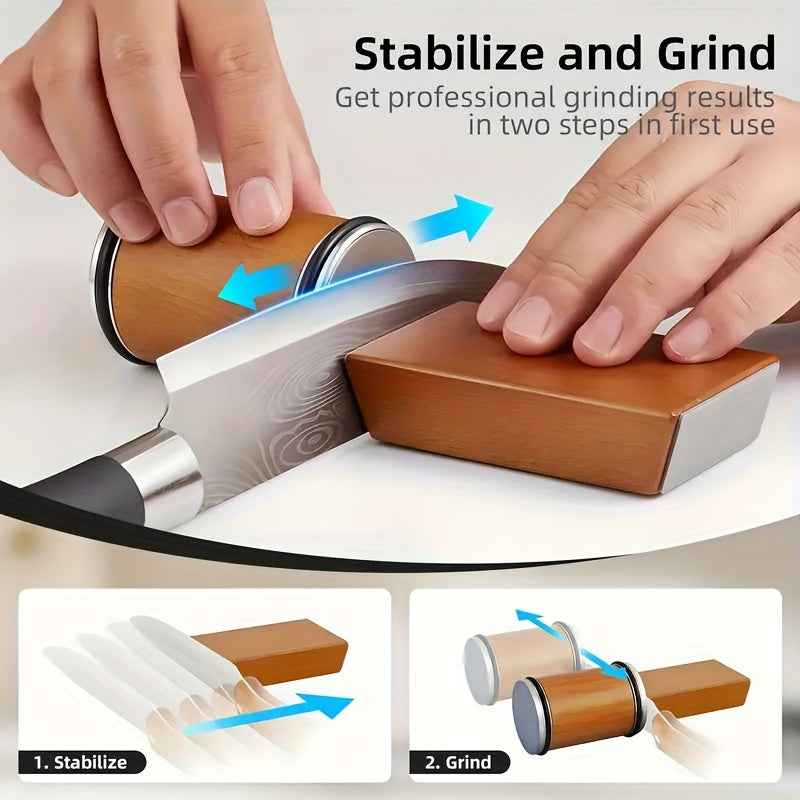 HONVIRA - Diamond Sharpening Set With Magnetic Angle Control