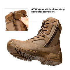 VELDRIK - Waterproof Tactical Boots for All-Day Outdoor Support