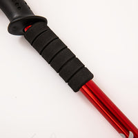 External Lock Trekking Pole Anti-Slip Lightweight Walking Stick Aluminum Alloy Telescopic Walking Stick Three Sections Adjustable Height Mountain Climbing Hiking Portable Unisex