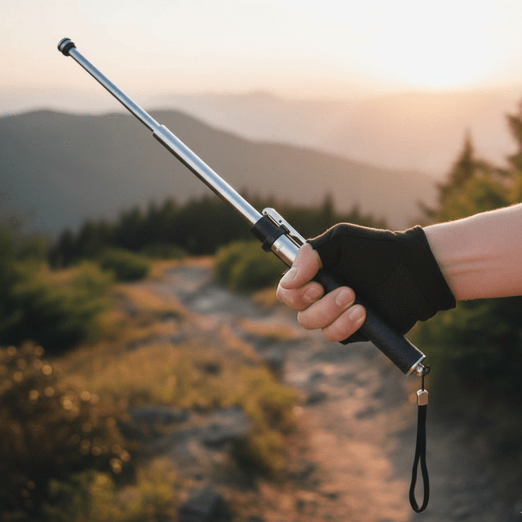 STRAVYN - Foldable Walking Stick for Stable Support On the Go