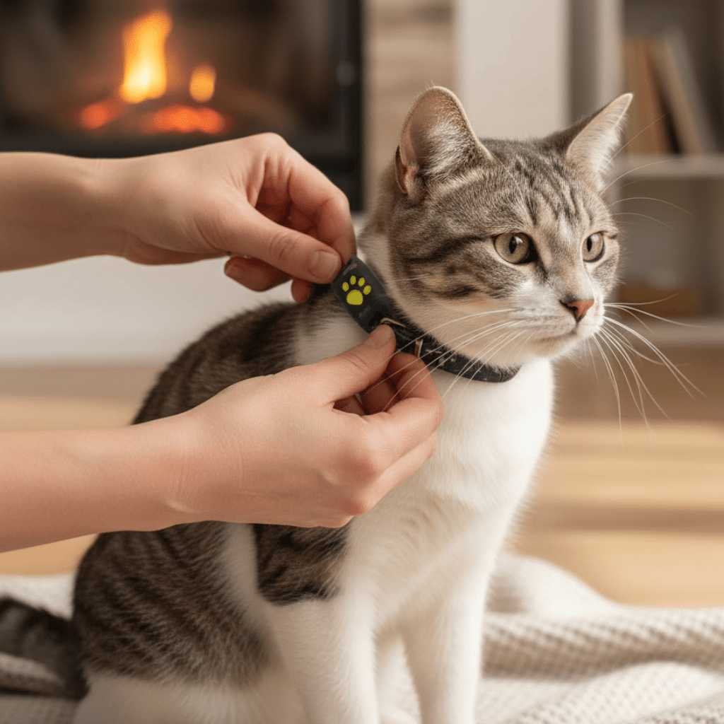 MIAUVIA - Compact Cat GPS Tracker for Fee-Free Location Updates