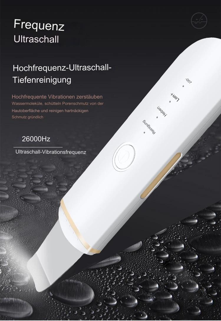 ZELUNEA - Ultrasonic Skin Scrubber for Clearer, Smoother Skin