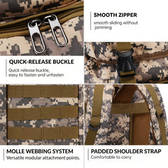 RUGVORA - Tactical Backpack for Organized Expedition Carry