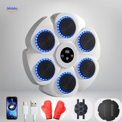 RHYVORA - Wall-Mounted Boxing Trainer for Engaging Home Workouts