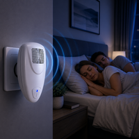 BUGBARRIER - Plug-In Ultrasonic Pest Repeller for Quiet Chemical-Free Control