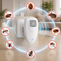 BUGBARRIER - Plug-In Ultrasonic Pest Repeller for Quiet Chemical-Free Control