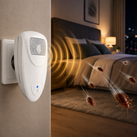 BUGBARRIER - Plug-In Ultrasonic Pest Repeller for Quiet Chemical-Free Control