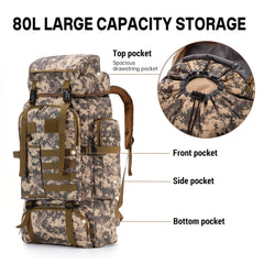 RUGVORA - Tactical Backpack for Organized Expedition Carry