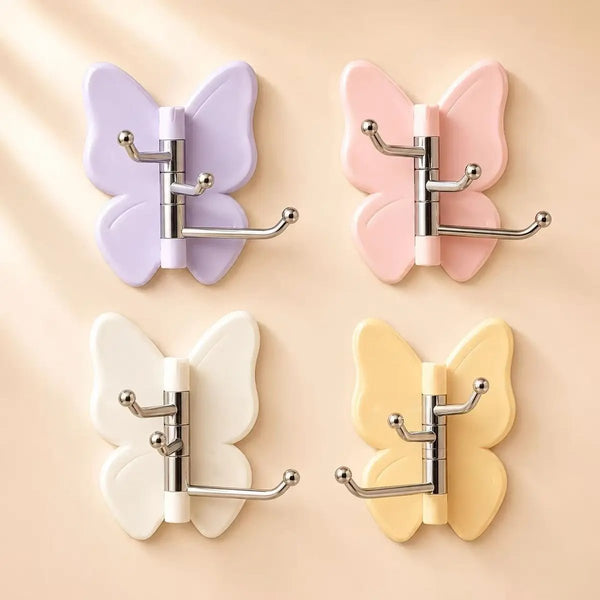 ROTAHOOK – Self-Adhesive Swivel Hook for Home Organization