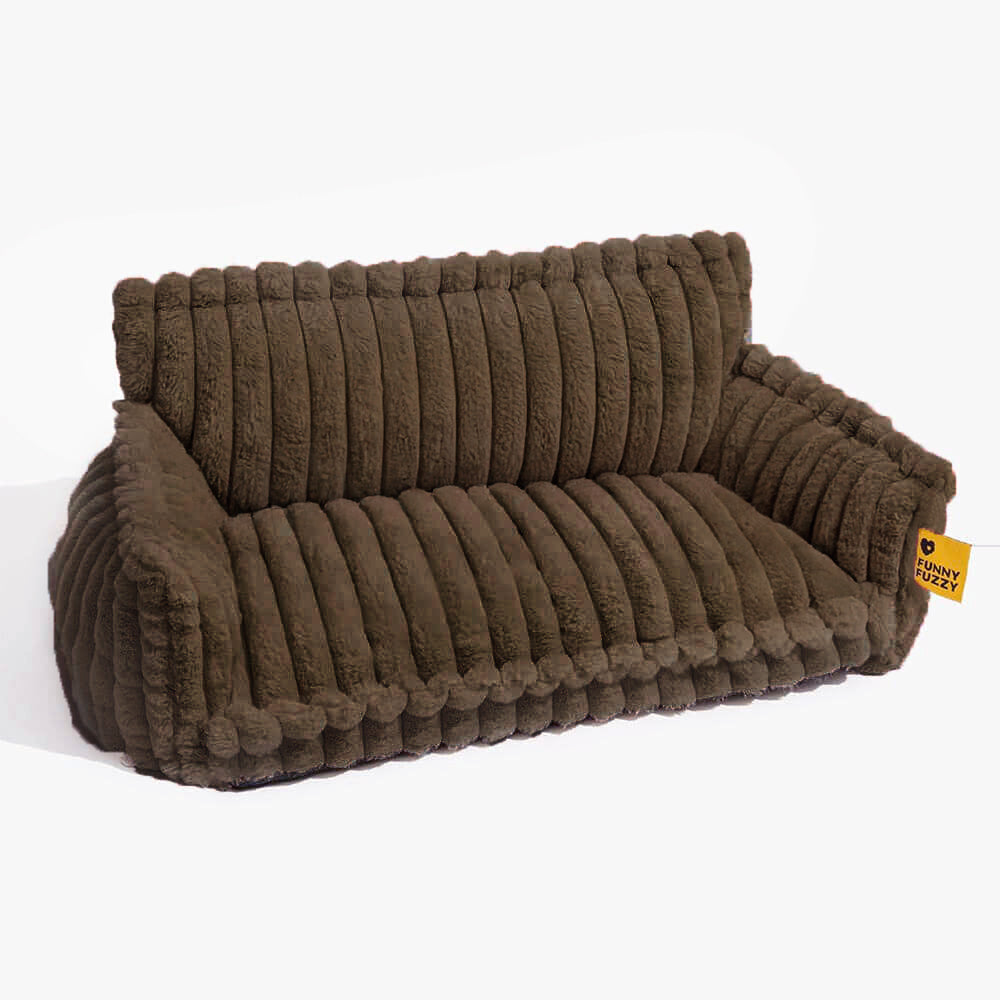 PLOVENA - Plush Orthopedic Dog Sofa for Supportive Rest