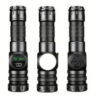 VELQORA - Rechargeable Zoom Flashlight for Hands-Free Repairs