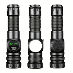VELQORA - Rechargeable Zoom Flashlight for Hands-Free Repairs