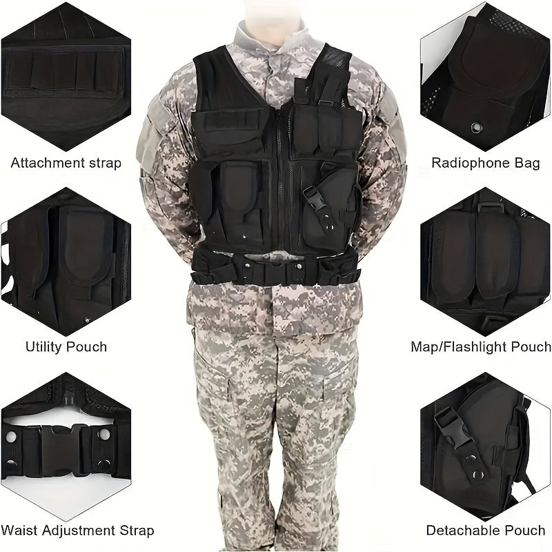 ROVYXA - Breathable Utility Vest for Organized Outdoor Gear