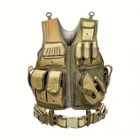 Quick Release Multi-Functional Breathable Vest for Outdoor Adventure, Camping, Hiking, Fishing, Training