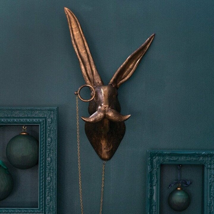 FAUNYRA - Hand-Painted Animal Wall Heads for a Playful Focal Point