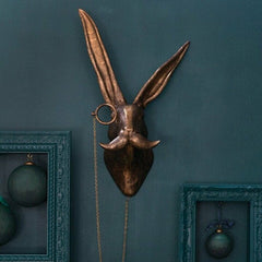 FAUNYRA - Hand-Painted Animal Wall Heads for a Playful Focal Point