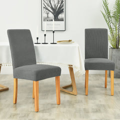 DRAPIVA - Stretch Velvet Chair Covers for Refined Statement Seating