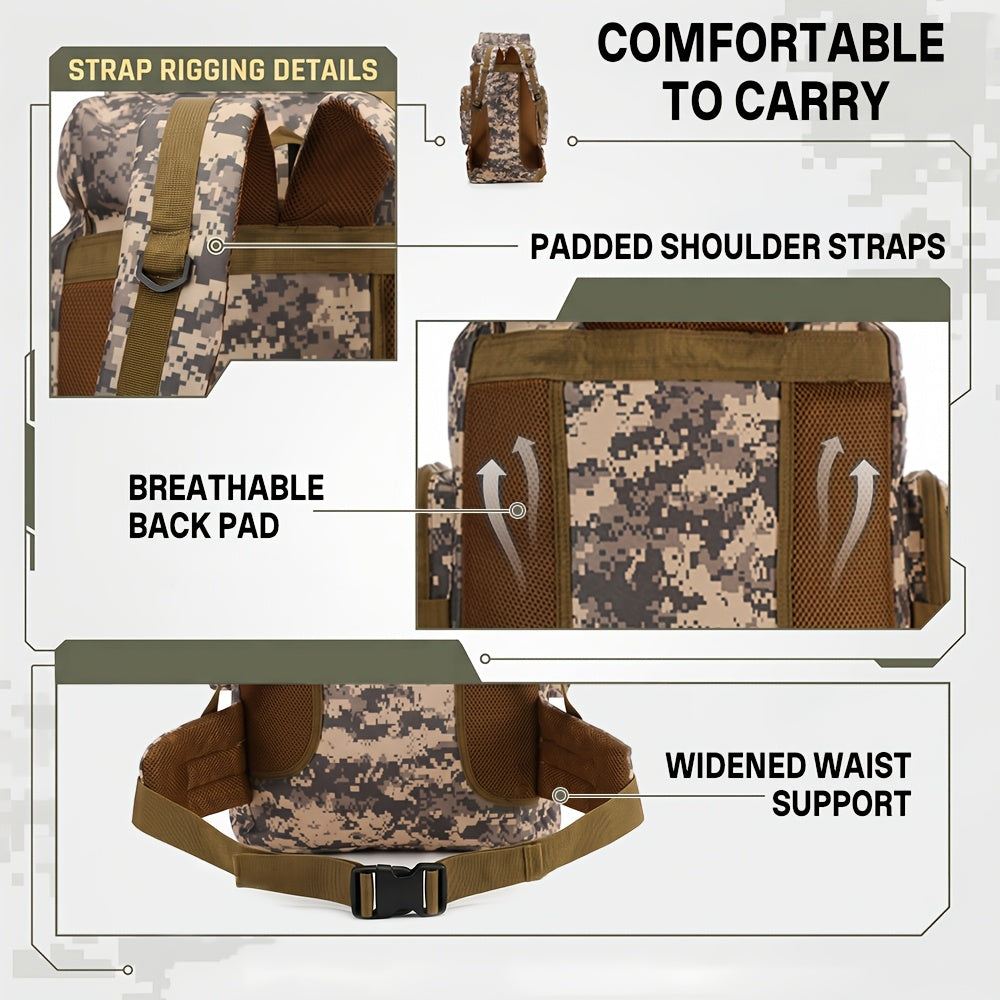 RUGVORA - Tactical Backpack for Organized Expedition Carry