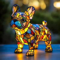 MOSAFAWN - Stained Glass Animal Lamp for a Warm Artistic Glow