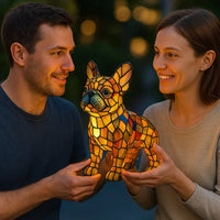 MOSAFAWN - Stained Glass Animal Lamp for a Warm Artistic Glow