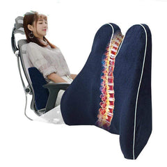LUMEVIA - Sculpted Back Cushion for Posture and Lumbar Relief