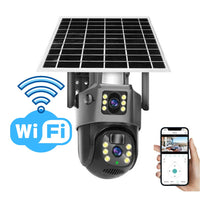 OCULYRA - Solar 4K Security Camera for Cable-Free Monitoring