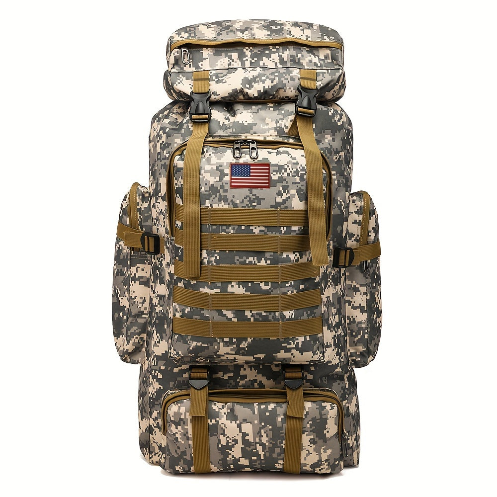 FOLDARA - Foldable Printed Backpack for Easy Travel Storage