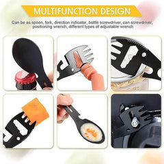 UTENSIO - 10-In-1 Camping Spork for Meals and Quick Repairs