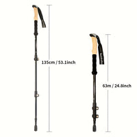 ALPIVEX - Adjustable Trekking Pole for Stable Trail Support