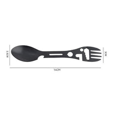 UTENSIO - 10-In-1 Camping Spork for Meals and Quick Repairs