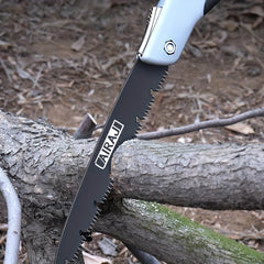 KERVANO - Folding Wood Saw for Controlled Cord-Free Cutting