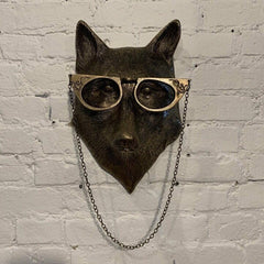 FAUNYRA - Hand-Painted Animal Wall Heads for a Playful Focal Point
