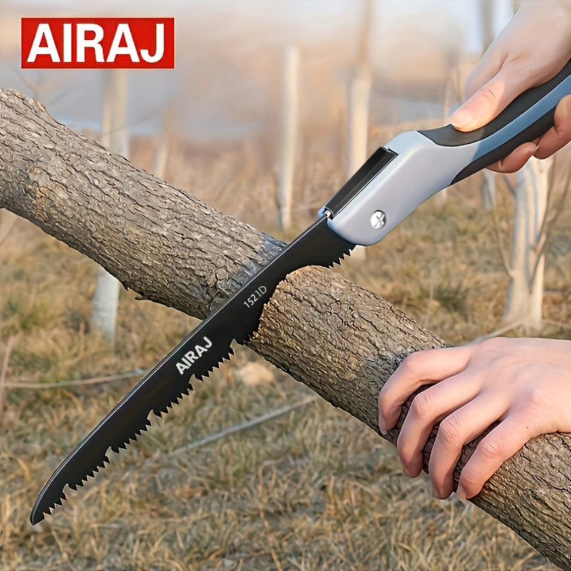 KERVANO - Folding Wood Saw for Controlled Cord-Free Cutting