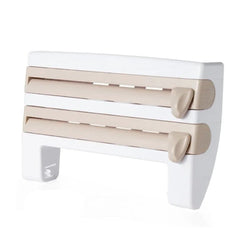 TIEROVA - Tiered Kitchen Wrap Organizer For Clear Counters