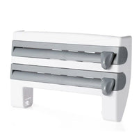 TIEROVA - Tiered Kitchen Wrap Organizer For Clear Counters